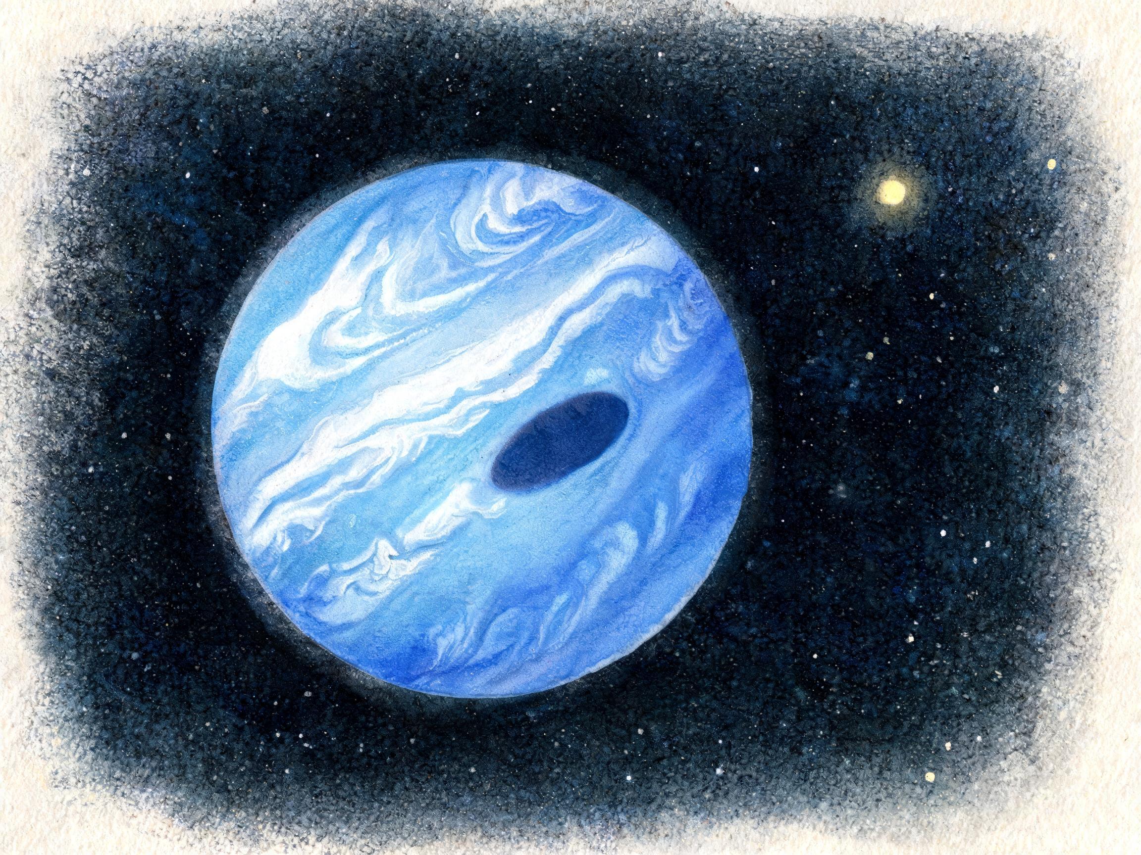 海王星上的大风