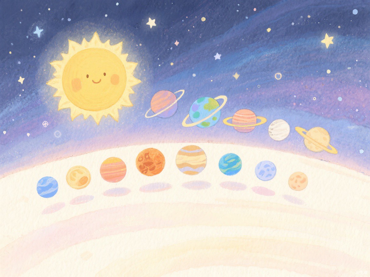 太阳系八大行星