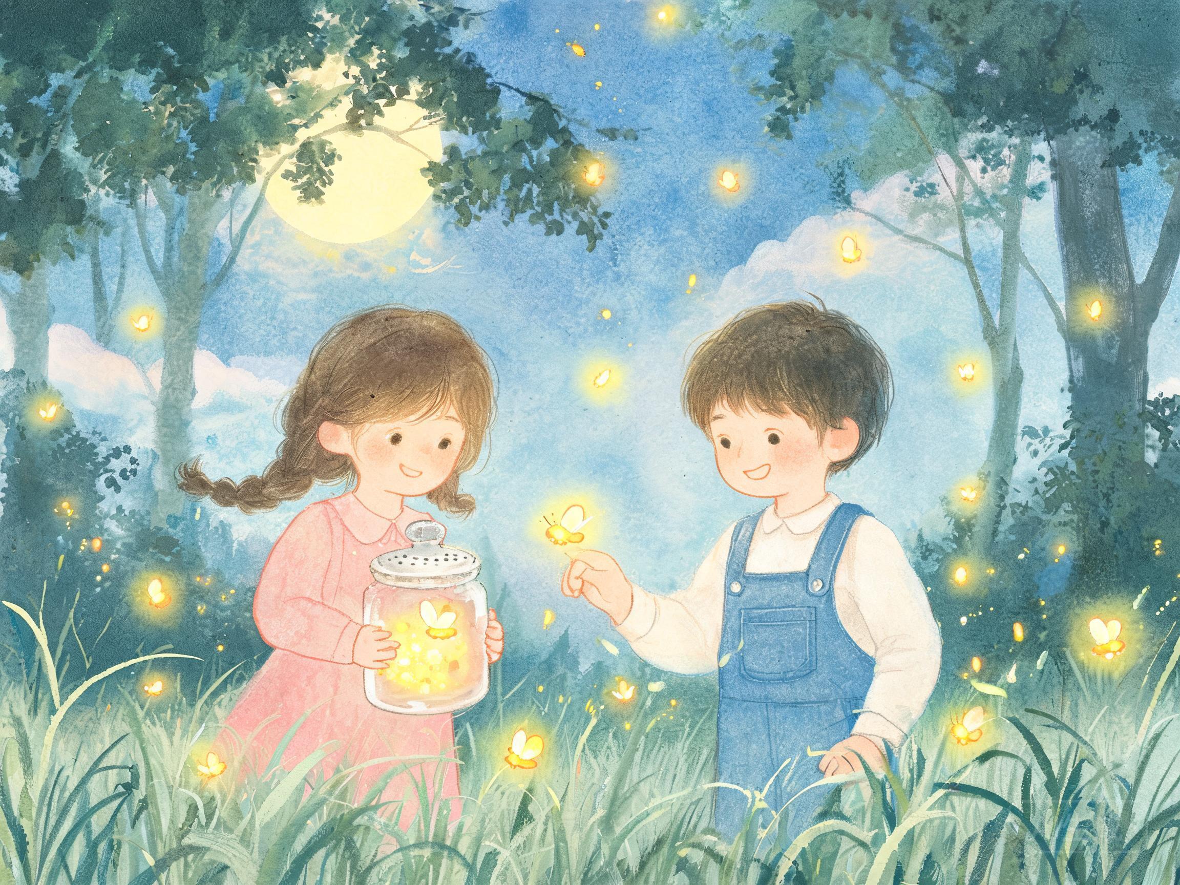 萤火虫的小灯笼