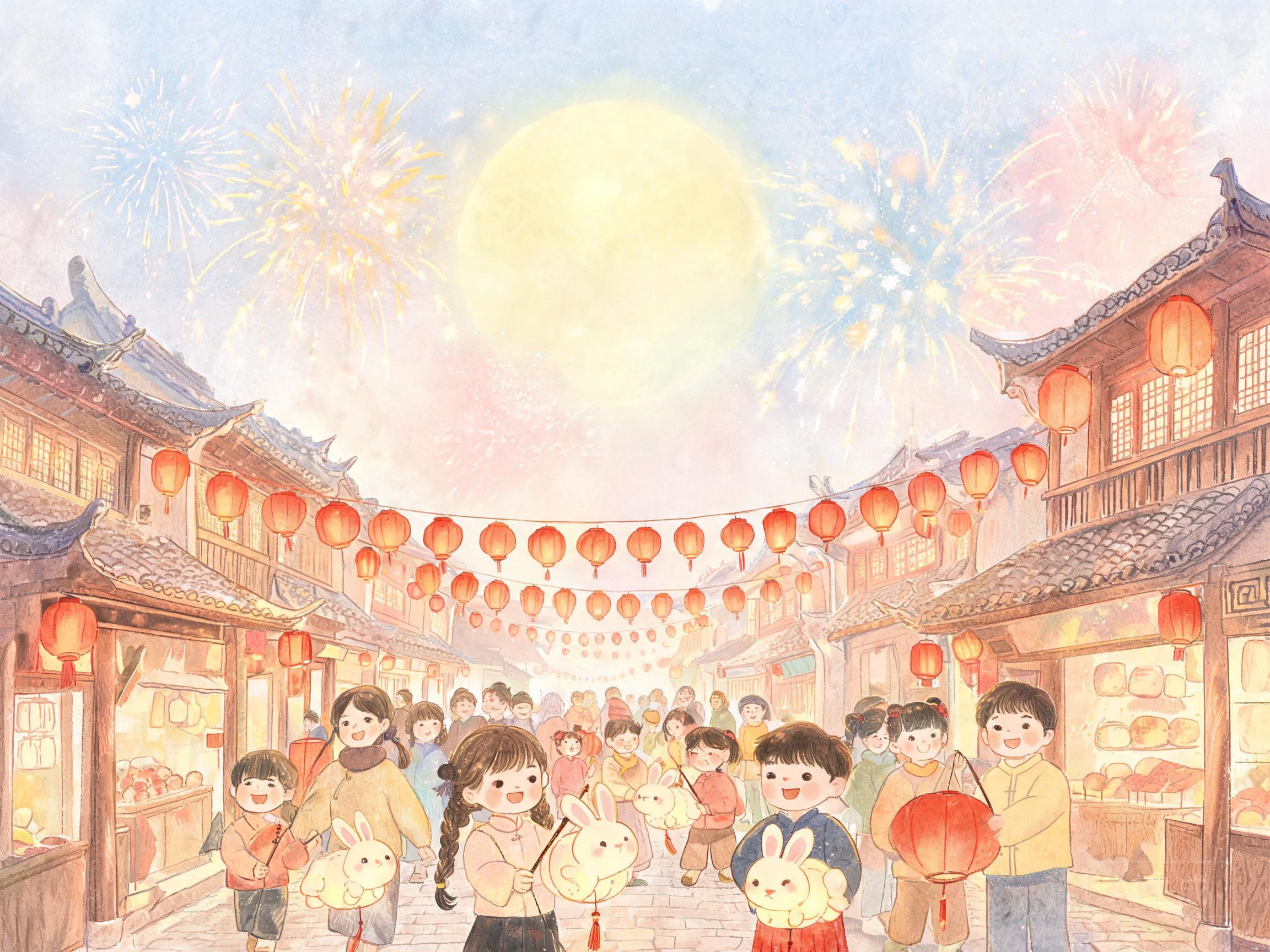 元宵节的灯笼