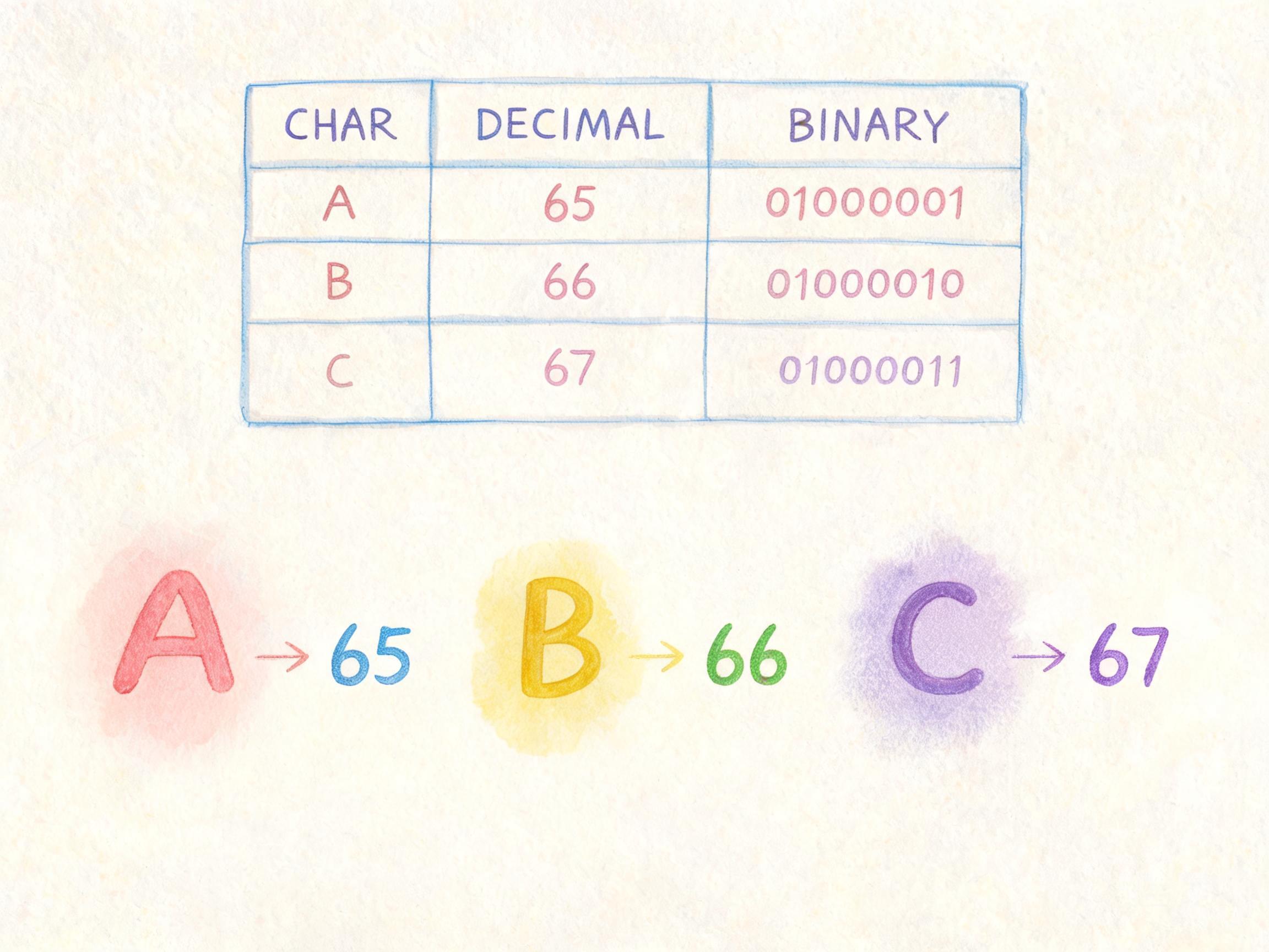 字母变成数字
