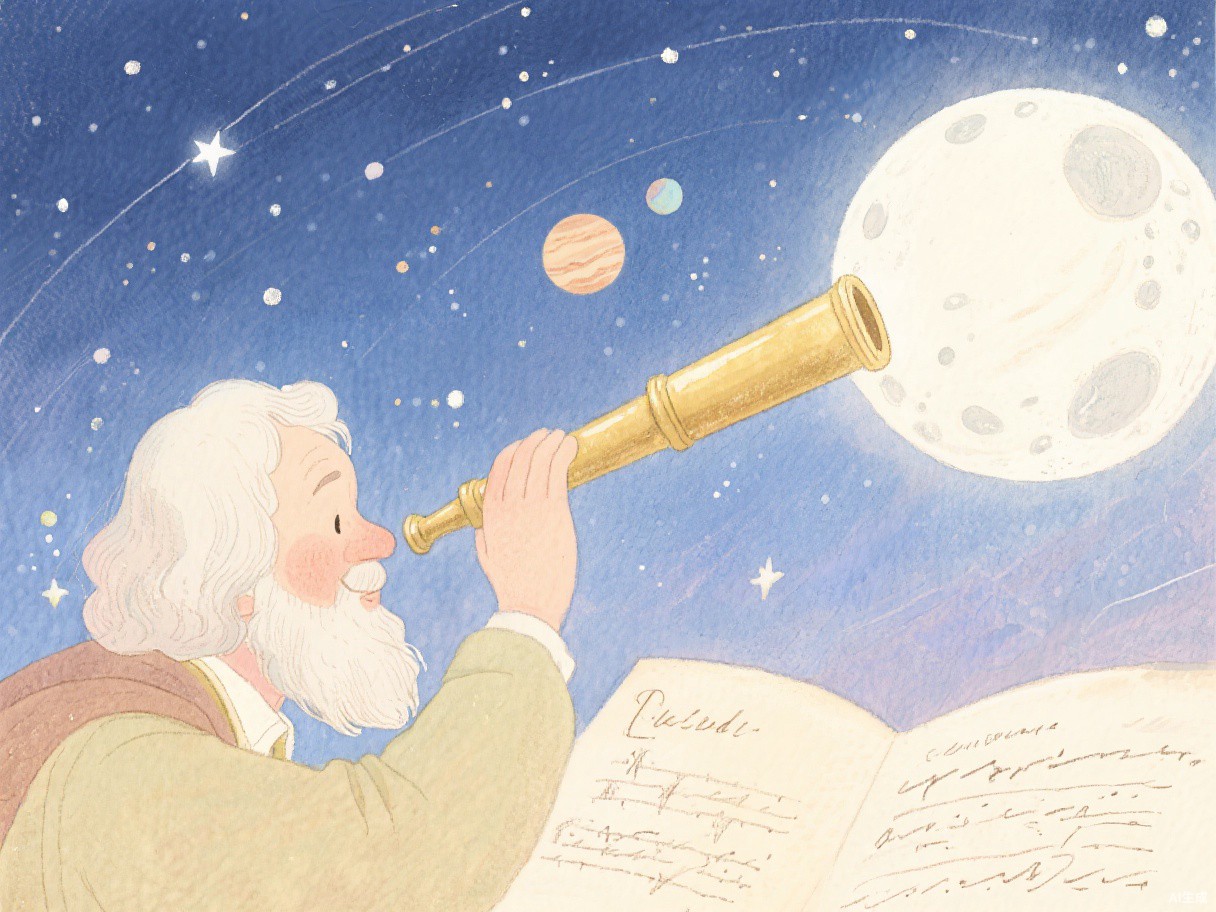 把星星拉近的人